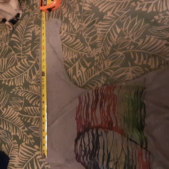 Recycled Karma Artsy Heart Raglan Kohls Jcpenney Woman's Large Juniors XL - Picture 8 of 9